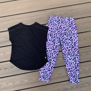 Girl’s Activewear Outfit 🐆